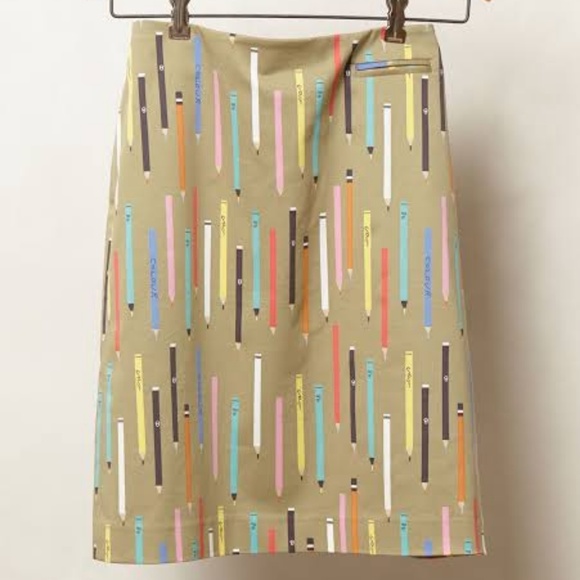 Anthropologie Dresses & Skirts - RARE Anthropologie Elevenses No. 2 Pencil Skirt